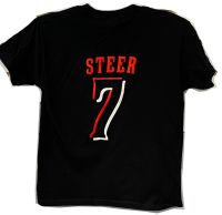 Cincinnati Reds "Steer" Youth Tee - Black